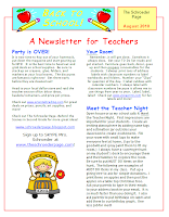 Beginning Of School Newsletter Ideas