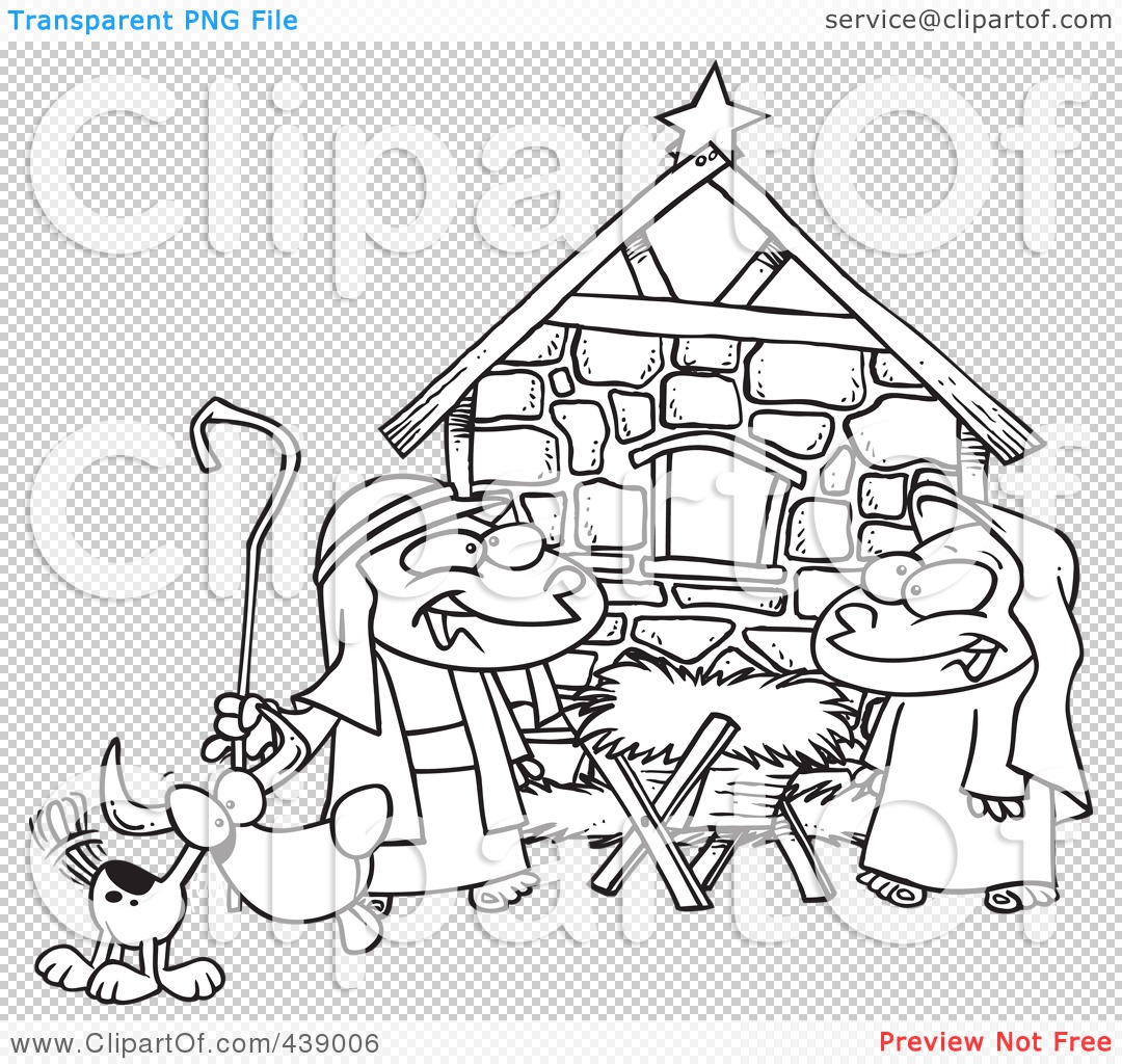 Children Clip Art Black And White