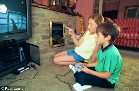 Children Playing Games Outside