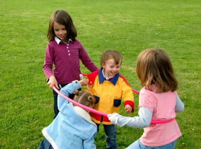 Children Playing In The Park