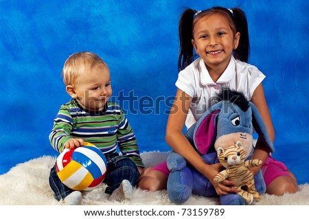 Children Playing With Toys Images