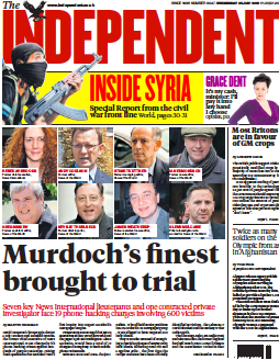 Daily Newspaper Front Pages Uk