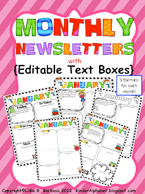 Free Newsletter Templates For Teachers