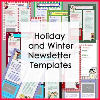 Free Printable Newsletter Templates For Teachers