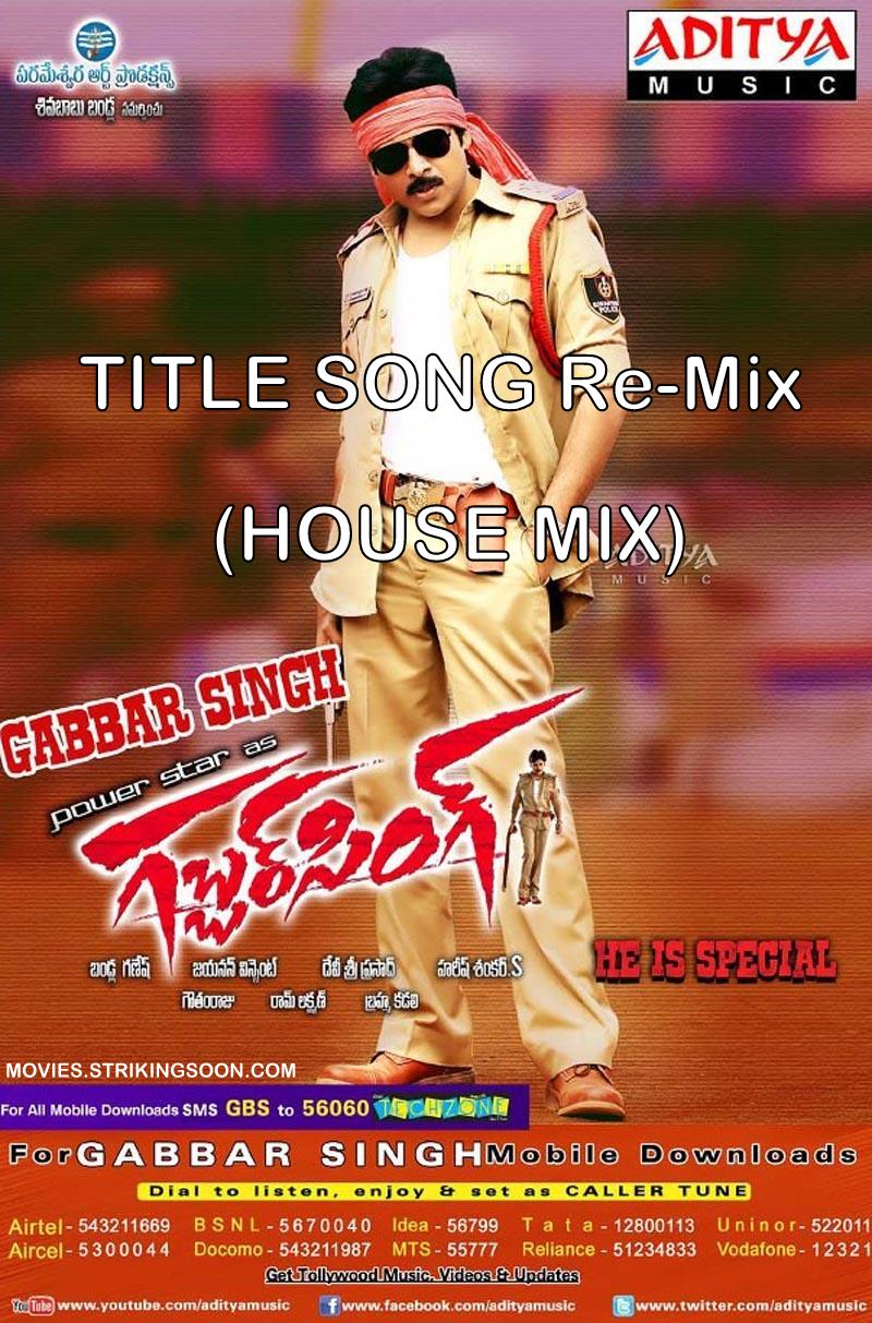 Gabbar Singh Telugu Dj Remix Songs