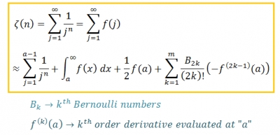 Infinite Sum Formula