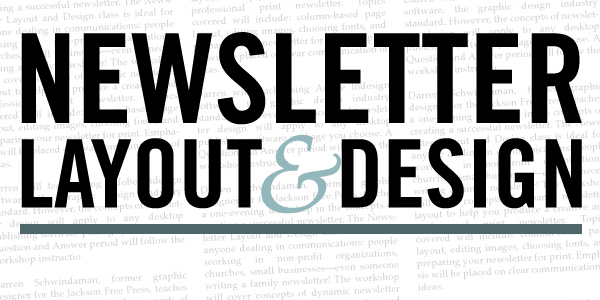 Newsletter Layout Design