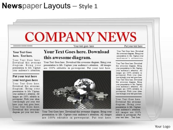 Newspaper Background For Powerpoint