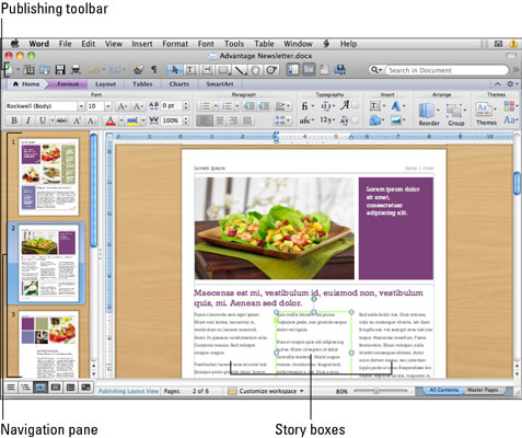 Newspaper Layout Template For Mac