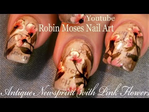 Newspaper Nails Tutorial