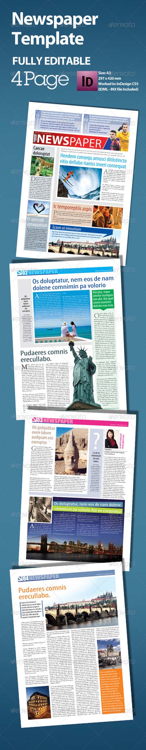 Newspaper Template For Mac Word Download