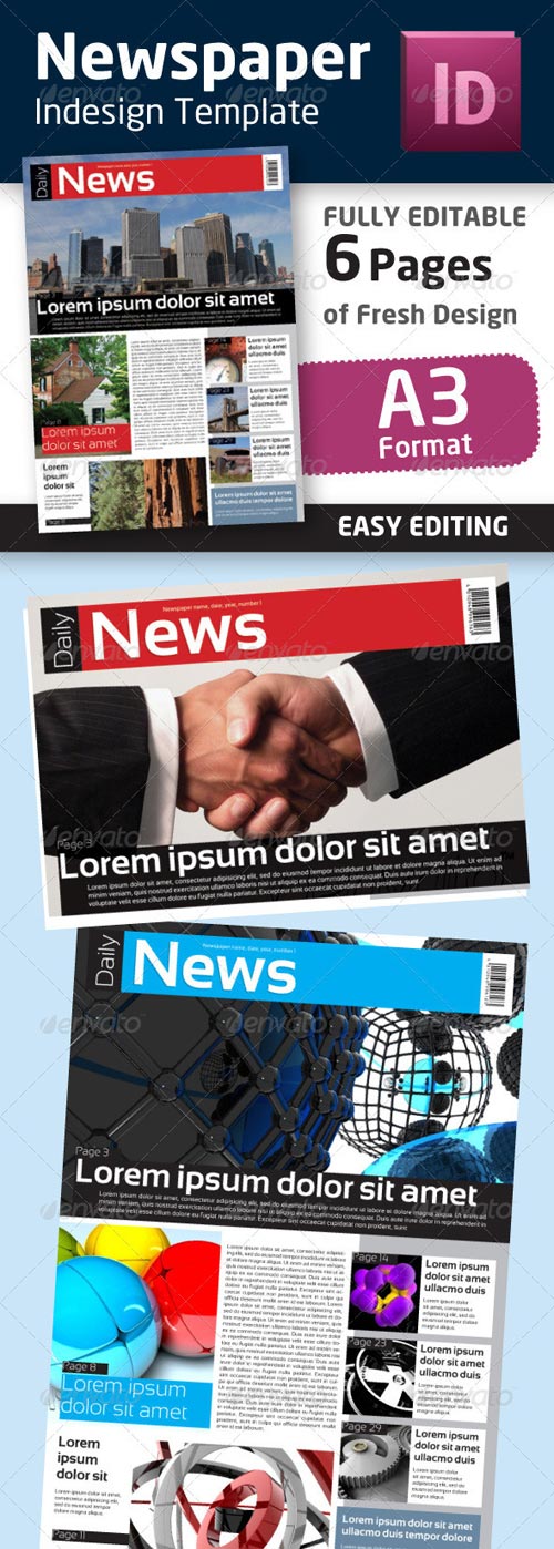 Newspaper Template Photoshop Mac