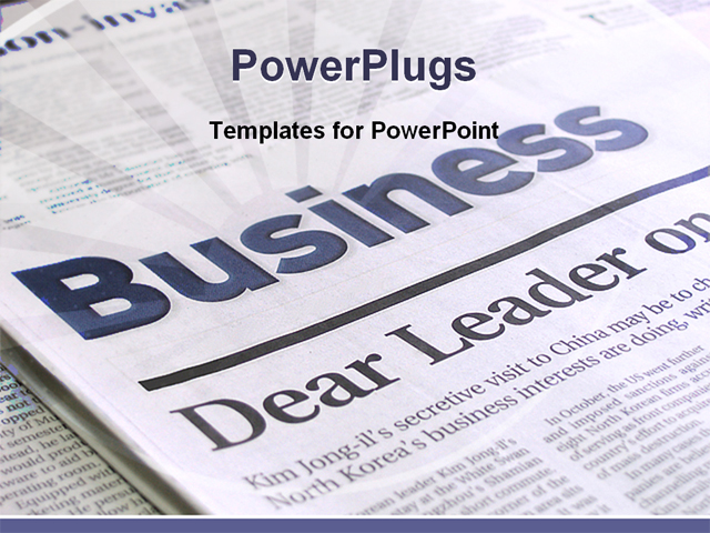 Powerpoint Newspaper Templates Free