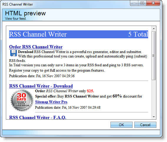 Rss Xml Format