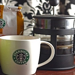 Starbucks French Press Coffee Mug