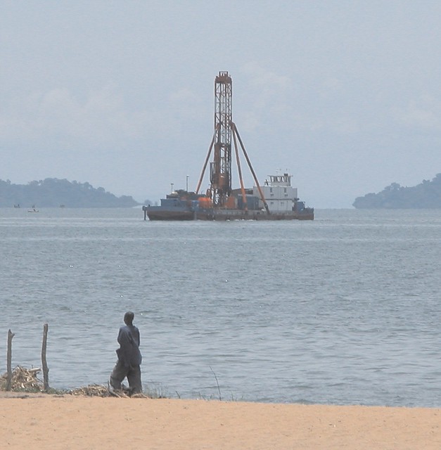 Swamp Drilling Barge