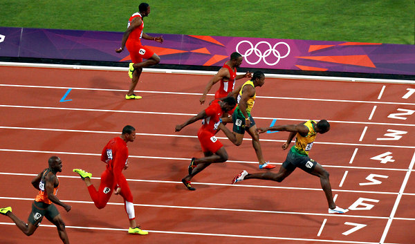 Usain Bolt Newspaper Article 2012